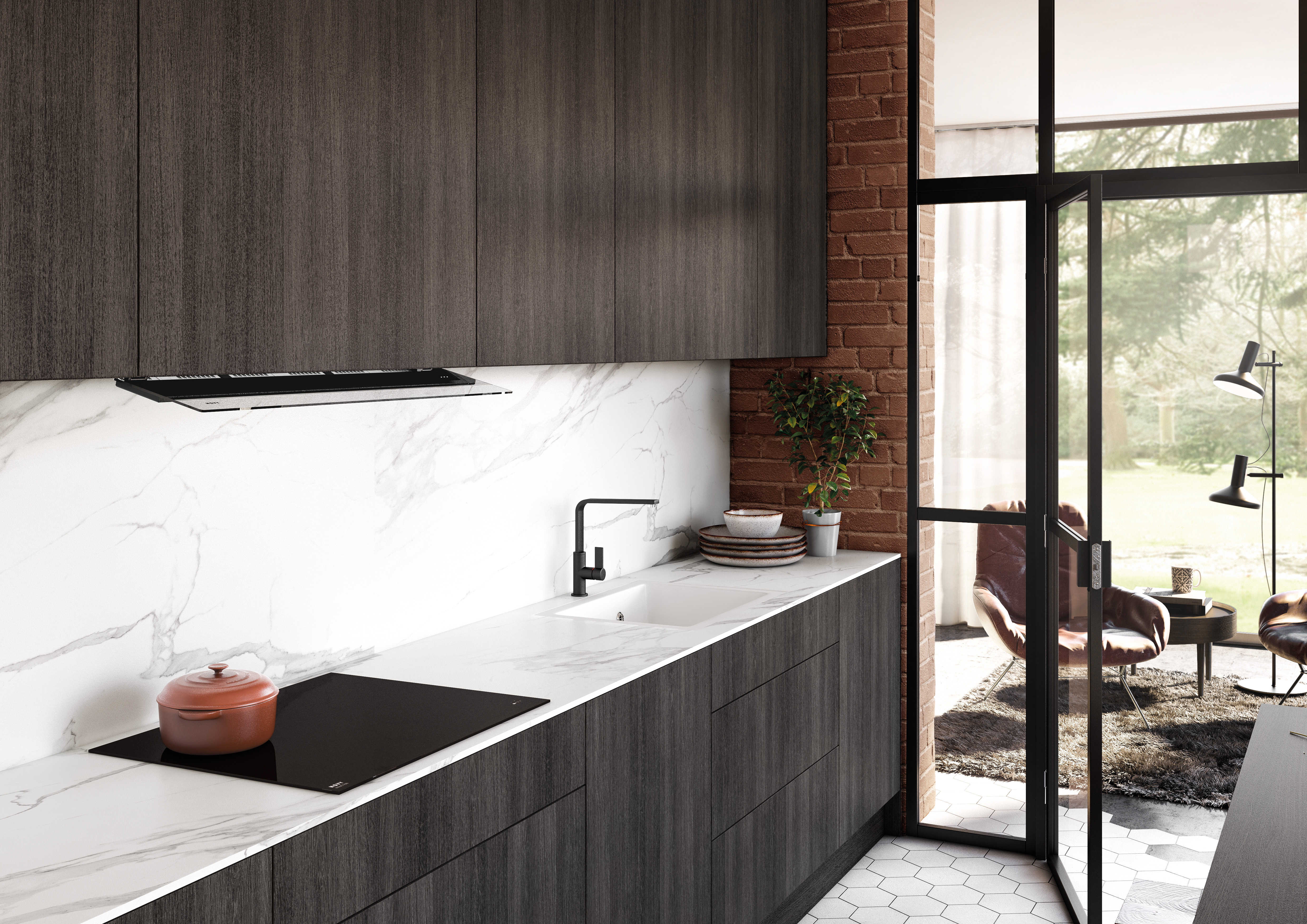 8750 Fusion Pro 90Cm Anthracite Ambient